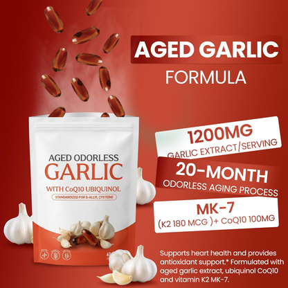 Hormizon Aged Odorless Garlic Softgels