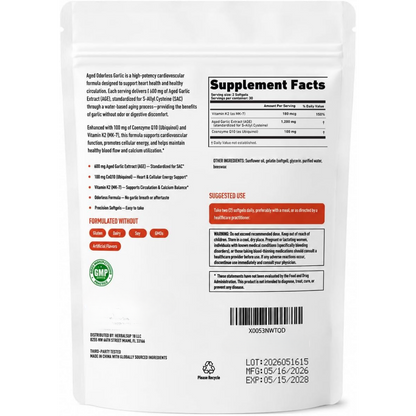 Hormizon Aged Odorless Garlic Softgels