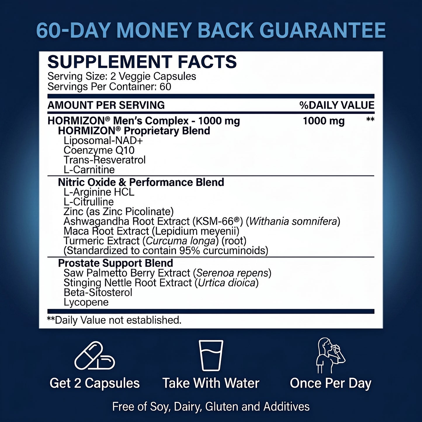 Horimizon Men's Vitality Complex