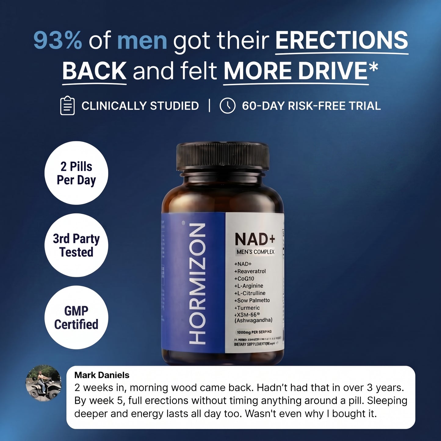 Horimizon Men's Vitality Complex